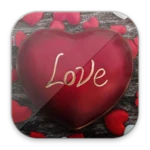 valentine wallpaper android application logo